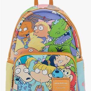 Nickelodeon Cartoons Loungefly Mini Backpack (RARE)